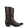 Frye Women's Sacha Mid Pull On Boot, Chocolate - Volterra Leather - 8.5M