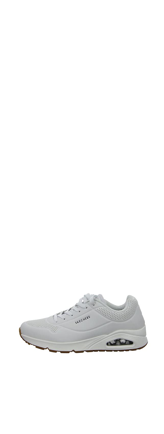 Skechers Men's Uno-Stand on Air Sneaker, White, 9.5