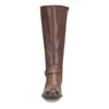 BORN Women's Saddler Wide Shaft Chocolate 8.5 M