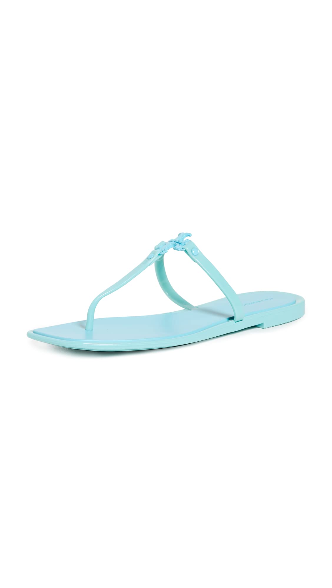 Tory Burch Women's Roxanne Jelly Sandals, Island Blue/Island Blue, 10 Medium US