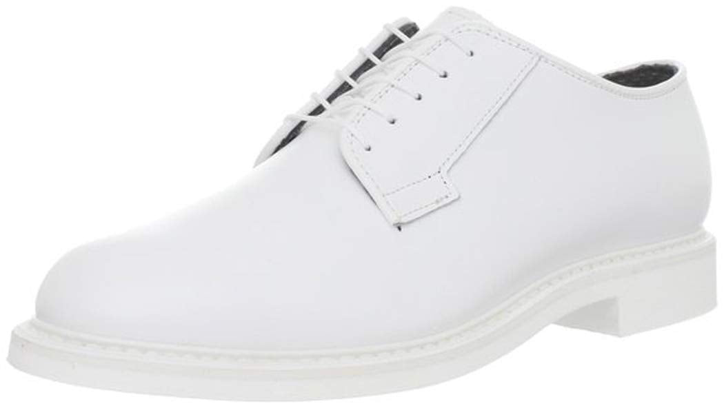 Bates Lites White Leather Oxford Men White