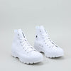 Converse Chuck Taylor All Star Lugged Leather Hi Womens Shoes Size 9, Color: White/Black