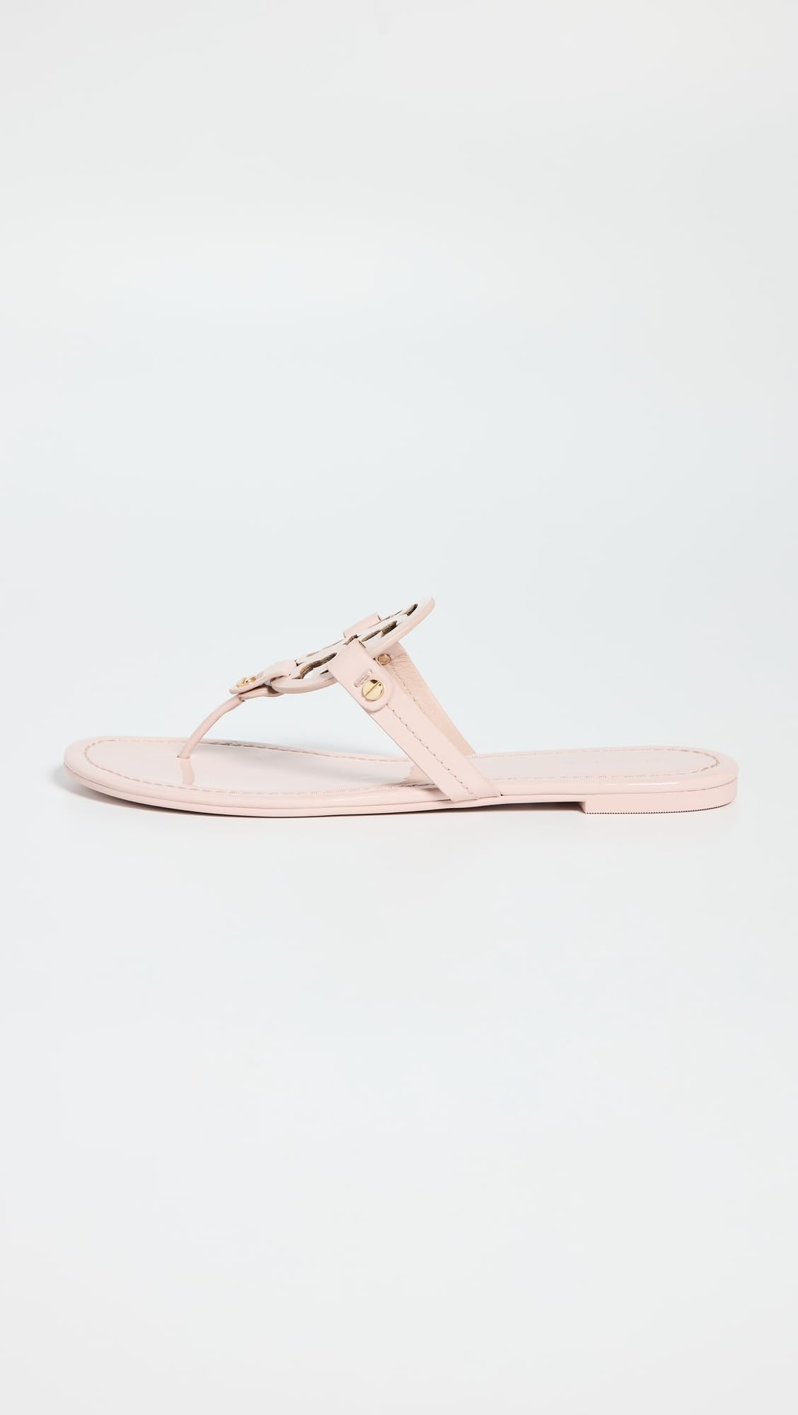 Tory Burch Women's Miller Sandals, Seashell Pink, 6 Medium US