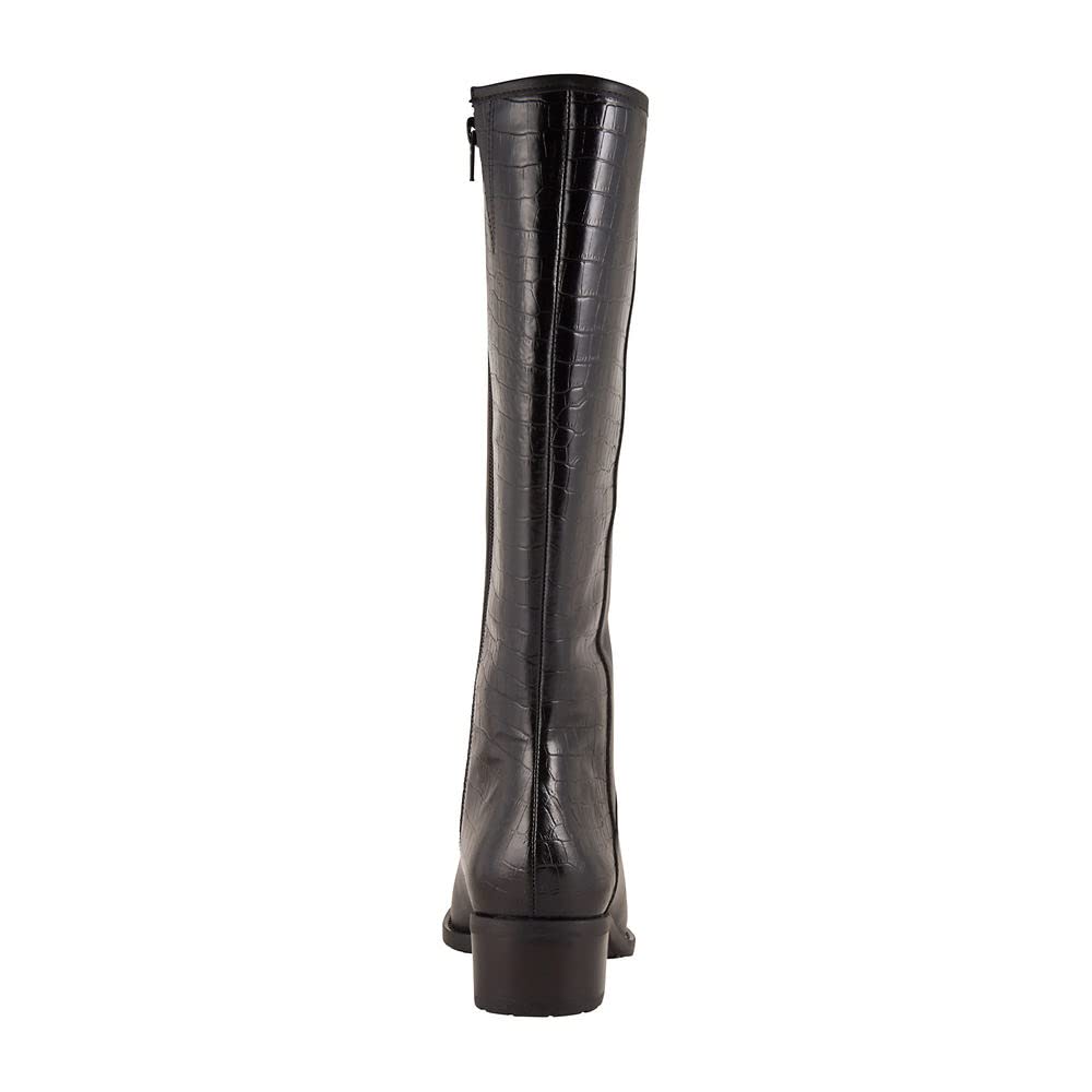 David Tate Superior Black Croc 10 W (D)