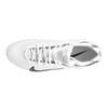 Nike Men's Huarache 9 Elite Mid Lacrosse Cleats (White | Black, M 7.5 / W 9)