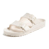 Birkenstock Women's Arizona EVA Sandals, Eggshell, Off White, 7 Medium US