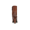 Franco Sarto Womens Appia Pointed Toe Dress Bootie Tobacco Brown Leather 7.5 M