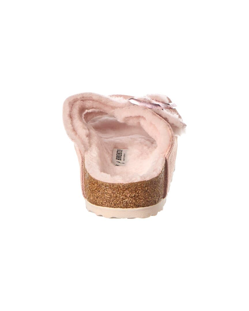 Birkenstock Arizona Shearling Lined Women's Sandal 42 N EU Rose-Rose-Suede