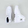 Converse Chuck Taylor All Star Lugged Leather Hi Womens Shoes Size 9, Color: White/Black