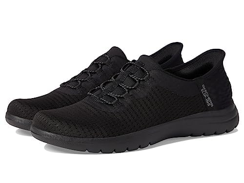 Skechers On-The-Go Flex- Clever Hands Free Slip-Ins Black/Black 7 B (M)