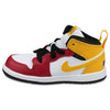 Jordan Baby Boy's 1 Mid SE (Infant/Toddler) Black/University Gold/Gym Red/White 4 Toddler M