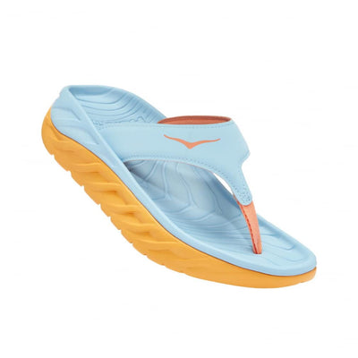 Hoka Ora Recovery Flip Summer Song/Amber Yellow 7 B (M)