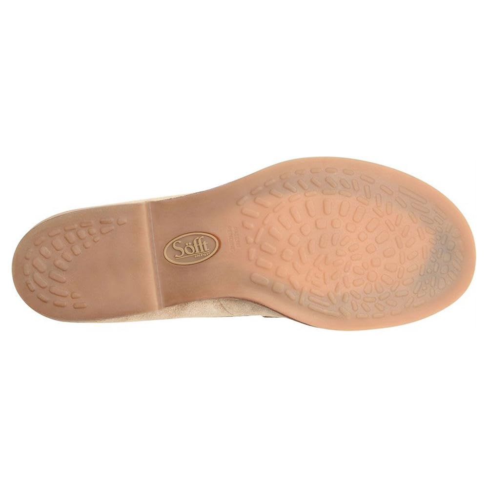 Sofft Napoli Slip-on Slippers for Women – Ideal for Work and Leisure – Leather Construction – Cushioning Barley 7.5 M (B)