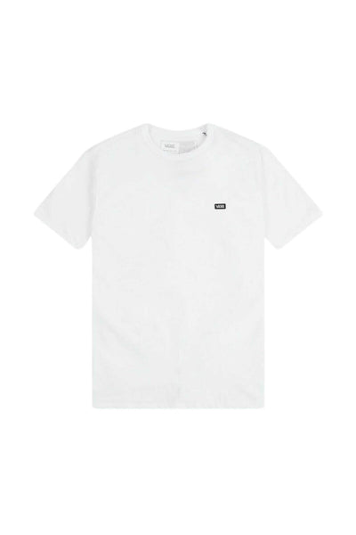 Vans Men's Short Sleeve Tee, (OTW Classic Left Logo) White, Size Small