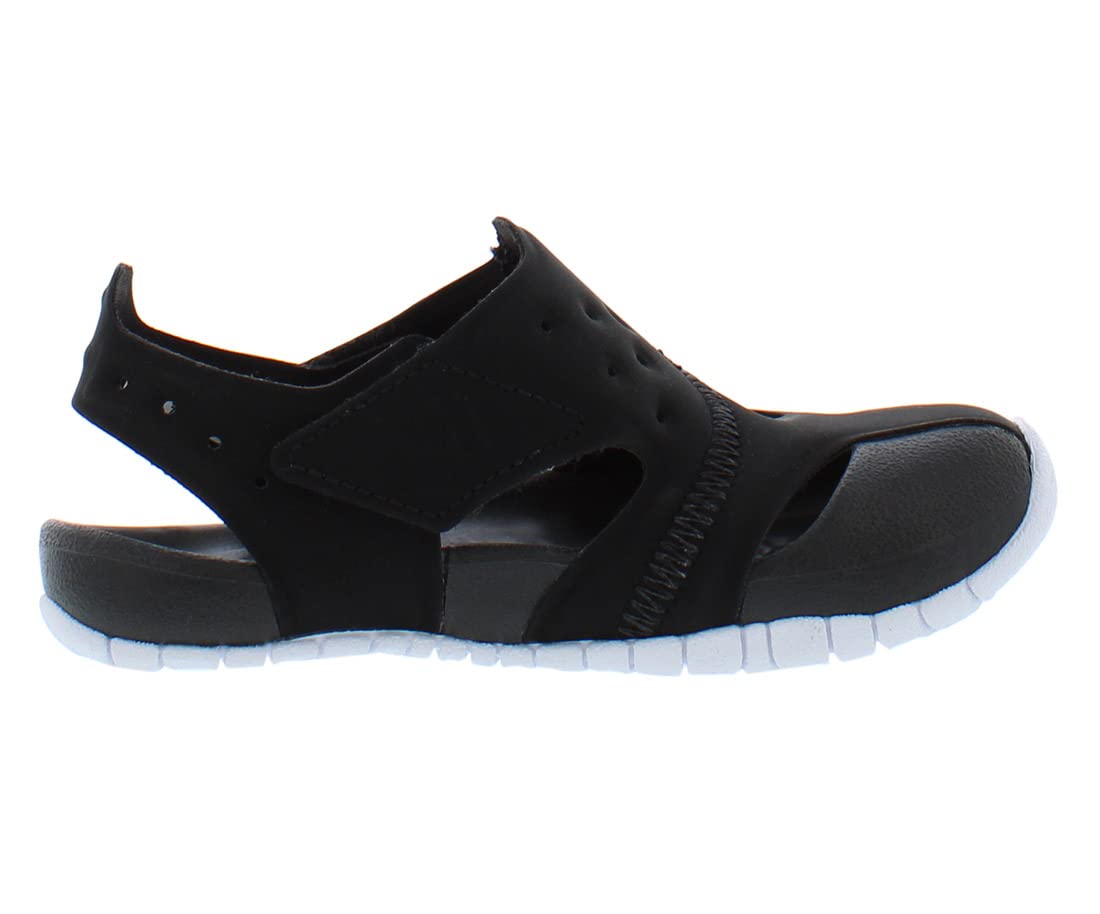 Jordan Flare (Infant/Toddler) Black/White 10 Toddler M