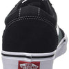 Vans Mens Ward Sneaker, Suede Canvas Black White, 15 UK