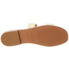 Madewell The Teagan Slide Sandal in Leather Sand 8.5 M