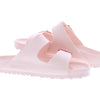 Birkenstock Women's Arizona Stealth Buckle EVA Sandals, Light Rose, Red, 8-8.5 Narrow US