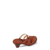 Frye Women's Estelle Strappy Slid Sandal, Cognac - 8.5M
