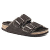Shearling Lined Suede Arizona Sandal by Birkenstock