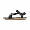 Teva Women's Leisure and Sportwear Sandals, Black/White, 8