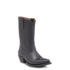 Frye Women's Sacha Mid Pull On Boot, Black - Volterra Leather - 8M