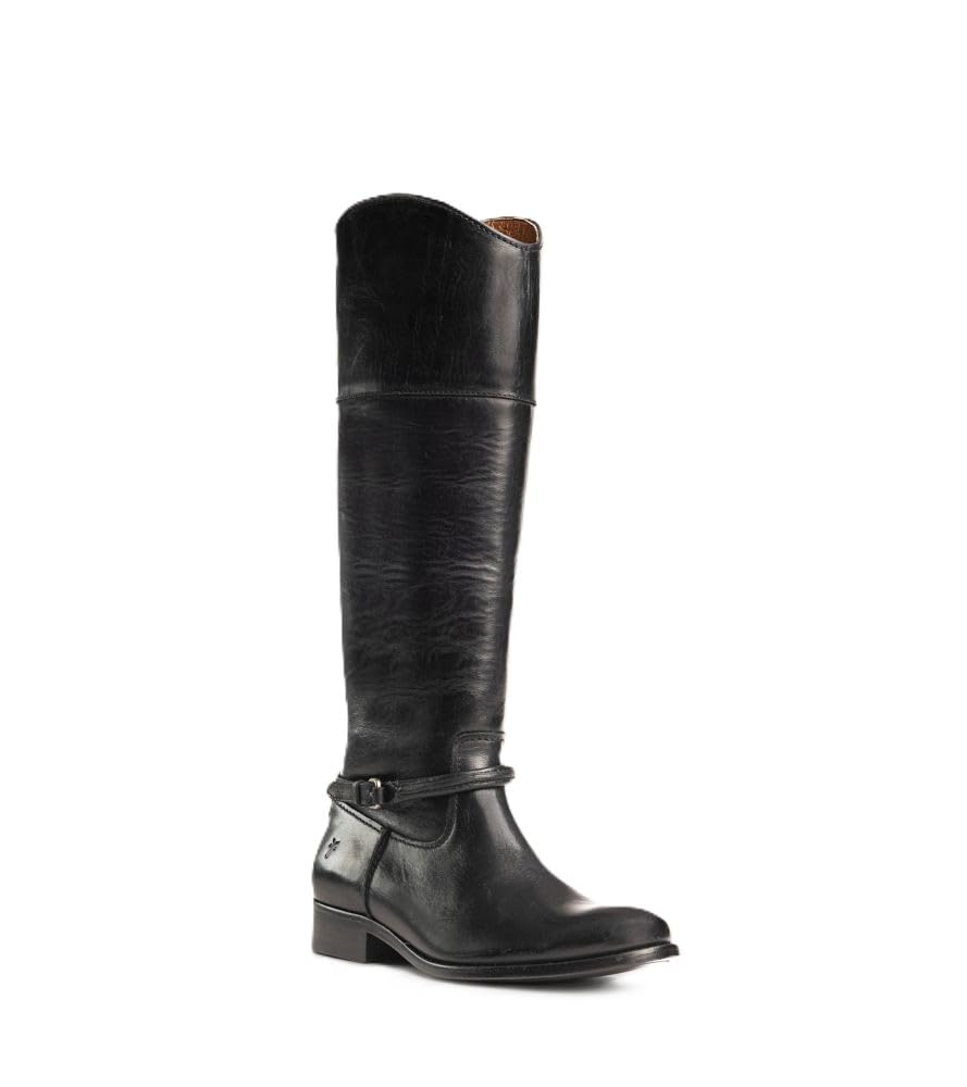 Frye Women's Melissa Seam Tall, Black - Sandy - 9.5M