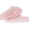 Birkenstock Women's Arizona Stealth Buckle EVA Sandals, Light Rose, Red, 8-8.5 Narrow US