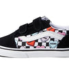 Vans Toddler Old Skool V, (Candy Hearts) Black/True White, Size 4 Toddler