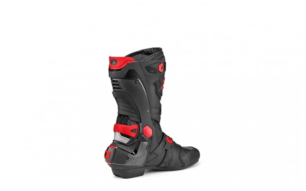 SIDI REX AIR BOOTS BLACK RED 44