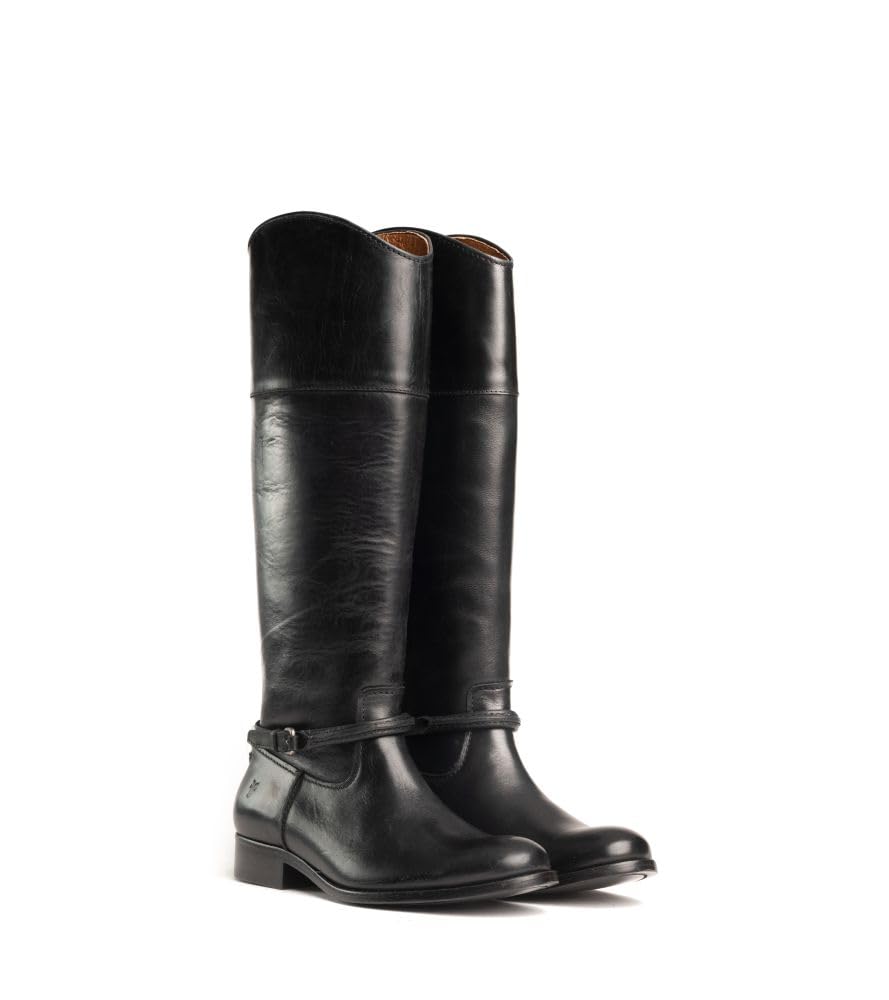 Frye Women's Melissa Seam Tall, Black - Sandy - 9.5M