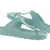Birkenstock Gizeh Eva Unisex Shoes Size 7, Color: Surf Green/Forest Green