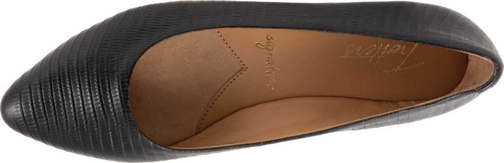 Trotters, Womens, Estee, Black/Dark Grey Leather, 10.5, WW (EE)