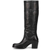 Frye Jean Tall Pull On Boot for Women - Premium Leather, Stylish Design, Durable Outsole, Comfortable Fit, Black - 10M