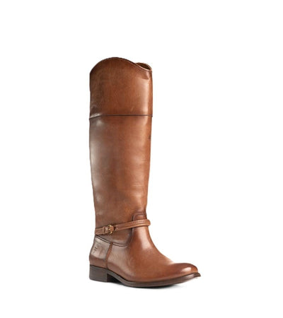 Frye Women's Melissa Seam Tall, Cognac - Sandy - 11M