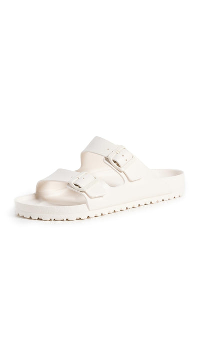Birkenstock Men's Arizona EVA Sandals, Eggshell, 11 Medium US