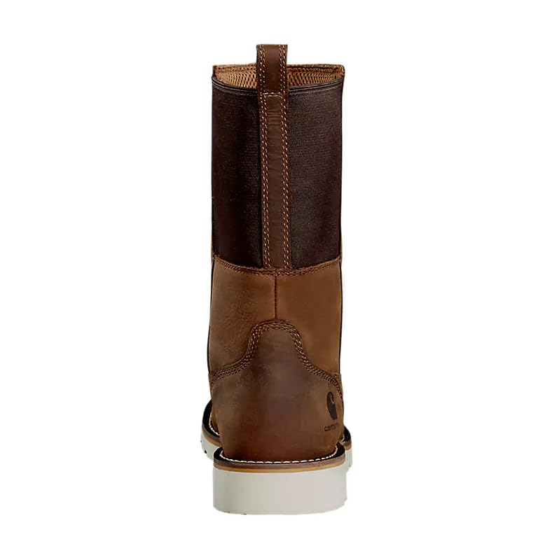 Carhartt Footwear FW1234-W Women's Waterproof 10-Inch Wellington Wedge Boot, Brown - 6 M