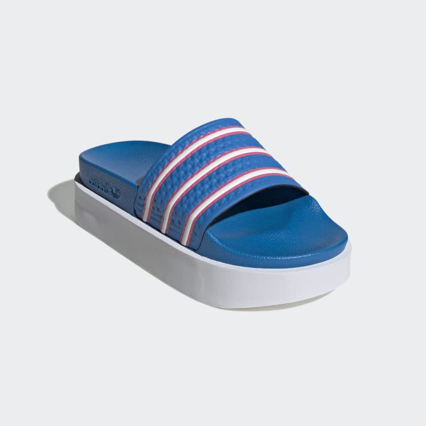adidas Adilette Bonega Blue Rush/White/Pulse Magenta 8 B (M)