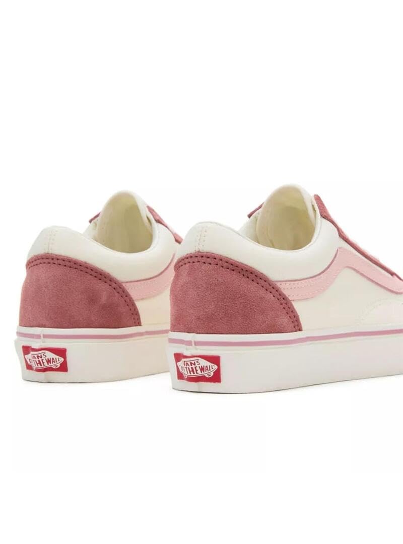 Vans Old Skool Women's Shoe White Pink 36
