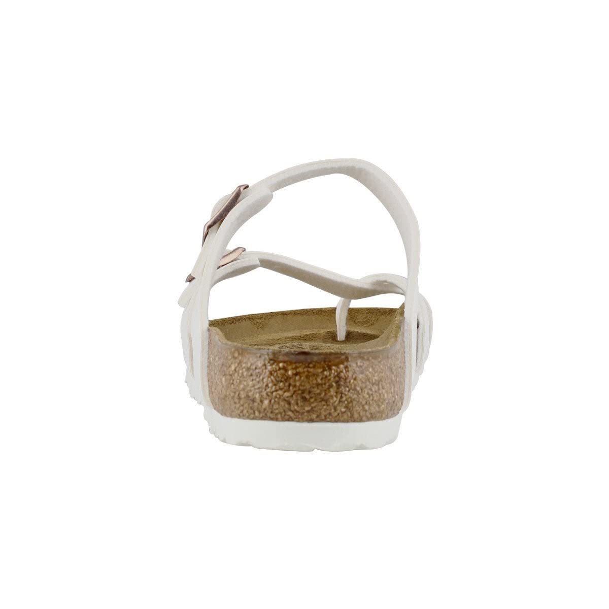 Birkenstock Unisex Mayari Birko-Flor White Sandals 6 W / 4 M US