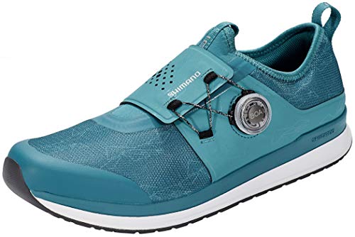 SHIMANO SH-IC3 Women's Cycling Shoes Turquoise, Green, 6.5 AU