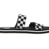 Vans Cayucas Slide (Checkerboard) Black/Marshmallow 5 B (M)