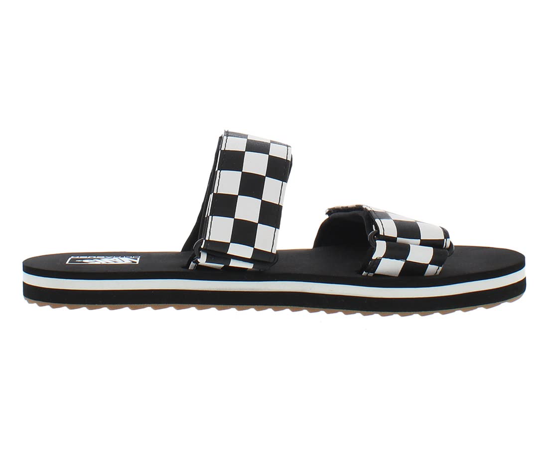 Vans Cayucas Slide (Checkerboard) Black/Marshmallow 5 B (M)
