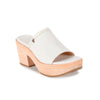 Frye Women's Hazel Slide, White - 7.5M