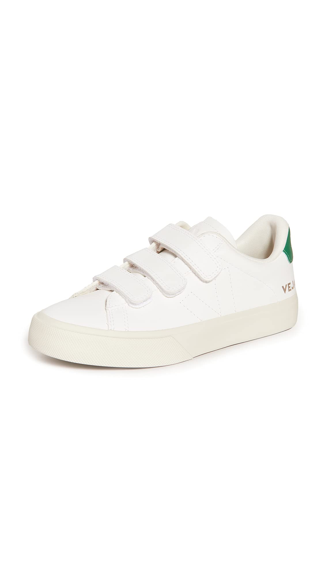 Veja Women's Recife Sneakers, Extra/White/Emeraude, 7 Medium US