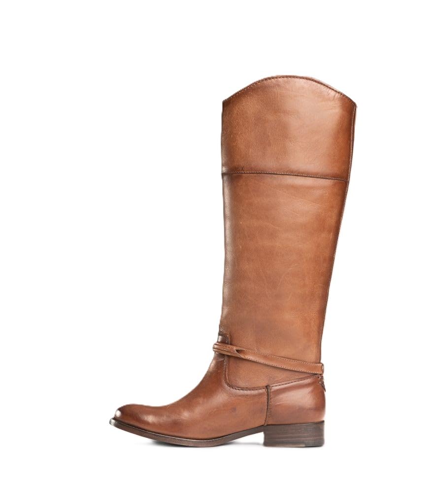 Frye Women's Melissa Seam Tall, Cognac - Sandy - 10M