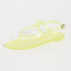 Stuart Weitzman Summer Jelly Sandal Electric Lime 6 B