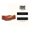 Frye Women's Claire Flat Shoe, Cognac - 6.5 M