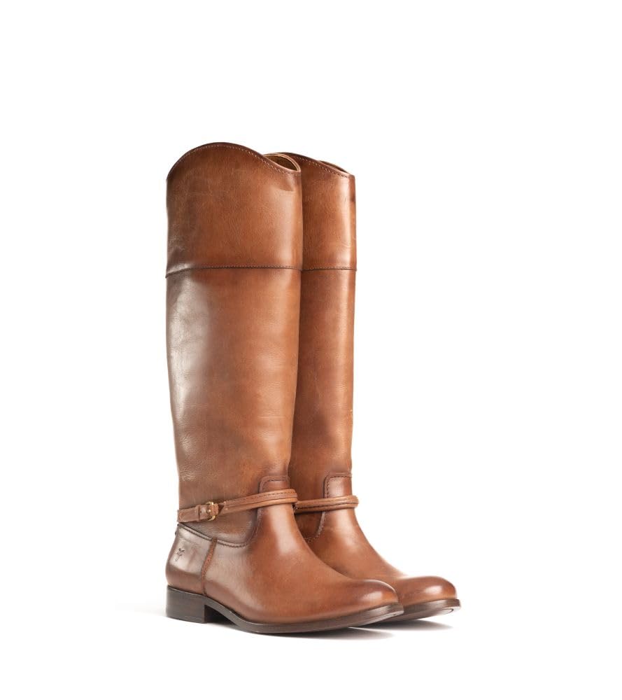 Frye Women's Melissa Seam Tall, Cognac - Sandy - 11M