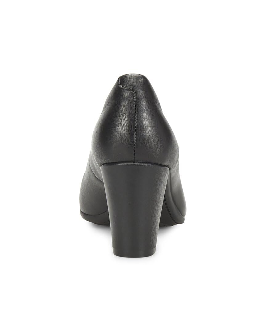 Sofft® Parisa Pumps for Women – Ideal for Evening Events - Leather Upper and Insole – Slip-in Closure Black 9 M (B)